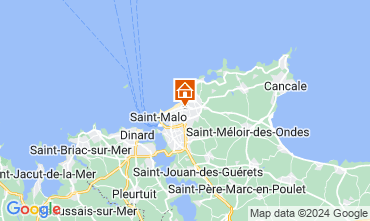 Mapa Saint Malo Apartamento 7572