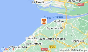 Mapa Honfleur Casa 7704