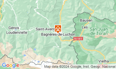 Mapa Bagnres-de-Luchon Apartamento 128353