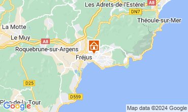 Mapa Frjus Apartamento 84263