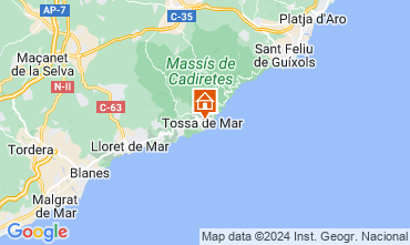 Mapa Tossa de Mar Apartamento 109158