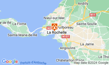 Mapa La Rochelle Apartamento 128387