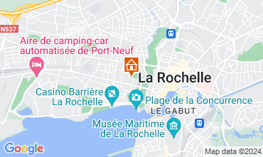 Mapa La Rochelle Apartamento 128387
