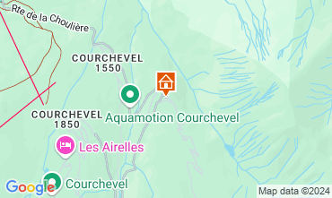 Mapa Courchevel Apartamento 1084