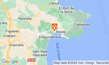 Mapa Rosas Apartamento 60326