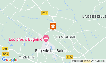 Mapa Eugnie les Bains Estudio 128697