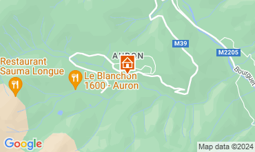 Mapa Auron - Saint Etienne de Tine Apartamento 379