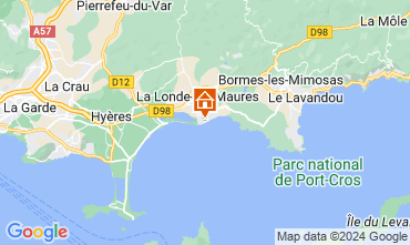 Mapa La Londe-les-Maures Apartamento 119451