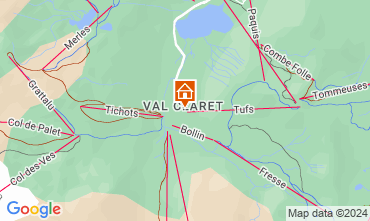 Mapa Tignes Estudio 3086