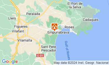 Mapa Empuriabrava Casa 116096