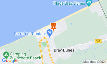 Mapa Bray-Dunes Casa 123865