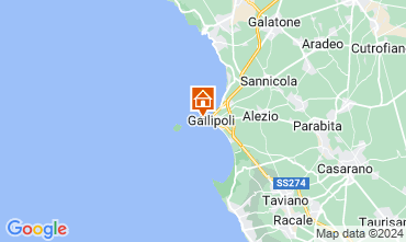 Mapa Gallipoli Apartamento 128336