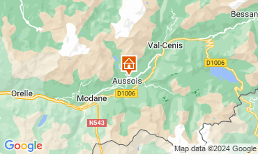 Mapa Aussois Apartamento 73771