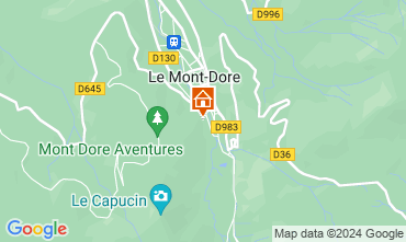 Mapa Le Mont Dore Estudio 3881