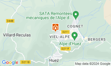 Mapa Alpe d'Huez Apartamento 42