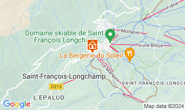 Mapa Saint Franois Longchamp Apartamento 126083