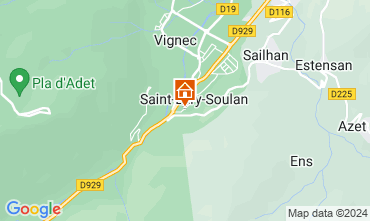 Mapa Saint Lary Soulan Estudio 4436