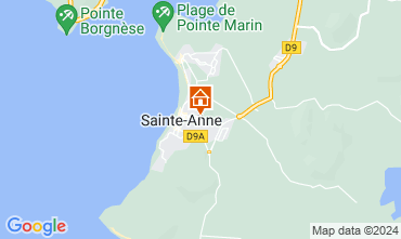 Mapa Sainte Anne (Martinique) Apartamento 67787