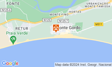 Mapa Monte Gordo Apartamento 80752