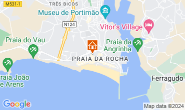 Mapa Praia da Rocha Apartamento 124819