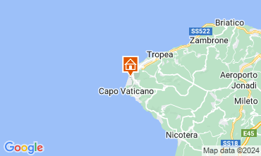 Mapa Capo Vaticano Apartamento 74466