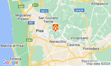 Mapa Pisa Casa 118175