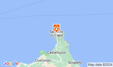 Mapa San Vito lo Capo Casa 45752