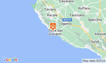 Mapa Ugento - Torre San Giovanni Apartamento 127965