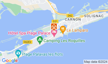 Mapa Palavas-les-Flots Apartamento 6091