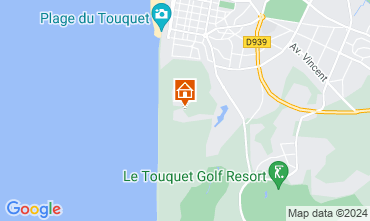 Mapa Le Touquet Apartamento 7751