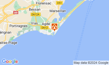 Mapa Cap d'Agde Apartamento 120182