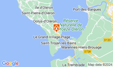Mapa Le Chteau d'Olron Casa 6883