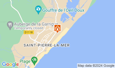 Mapa Saint Pierre la Mer Apartamento 92705