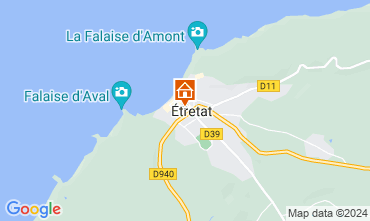 Mapa Etretat Casa rural 7726