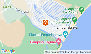 Mapa Empuriabrava Casa 128111