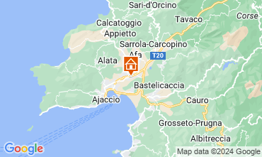 Mapa Ajaccio Apartamento 75785