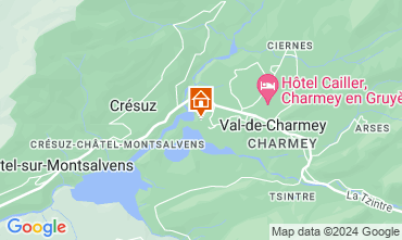 Mapa Charmey Chalet 4805