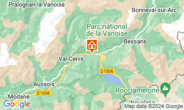 Mapa Val Cenis Apartamento 3259