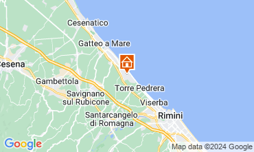 Mapa Bellaria Igea Marina Apartamento 115537