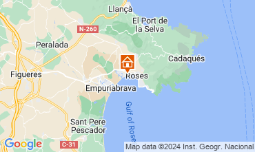 Mapa Rosas Apartamento 128740