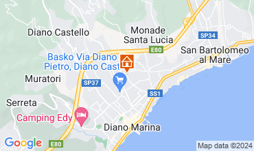 Mapa Diano Marina Apartamento 128170