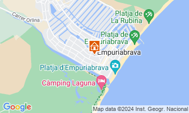 Mapa Empuriabrava Apartamento 76763