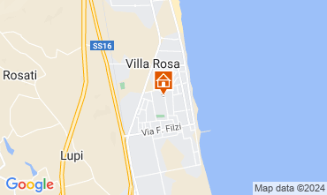 Mapa Alba Adriatica Villa 42663