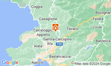 Mapa Ajaccio Villa 127194