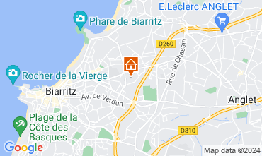 Mapa Biarritz Apartamento 109239