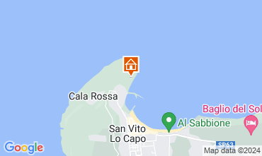 Mapa San Vito lo Capo Villa 112450