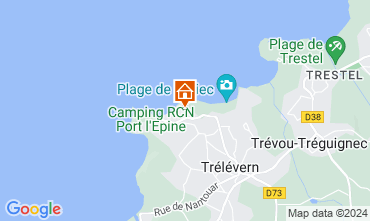 Mapa Perros-Guirec Villa 126573