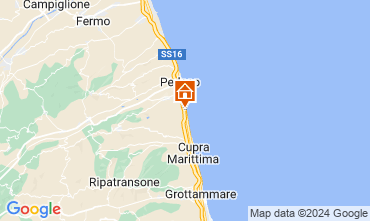 Mapa Porto San Giorgio Apartamento 43121