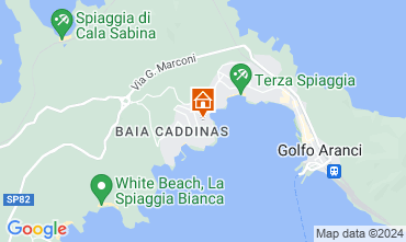 Mapa Golfo Aranci Apartamento 74639