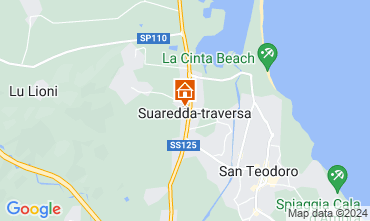 Mapa San Teodoro Apartamento 125419